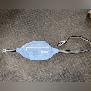 Adidas baby blue over-the-shoulder bag, NWOT
